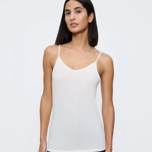 Triumph - Débardeur à fines bretelles Beauty Layers en laine écru blanc