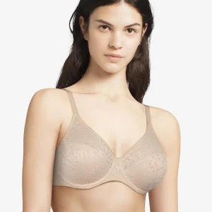 Chantelle Easyfeel - Soutien-gorge Moulant Couvrant Norah Beige Doré