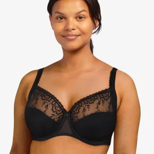 Chantelle - Soutien-gorge à armatures très couvrant Every Curve Noir