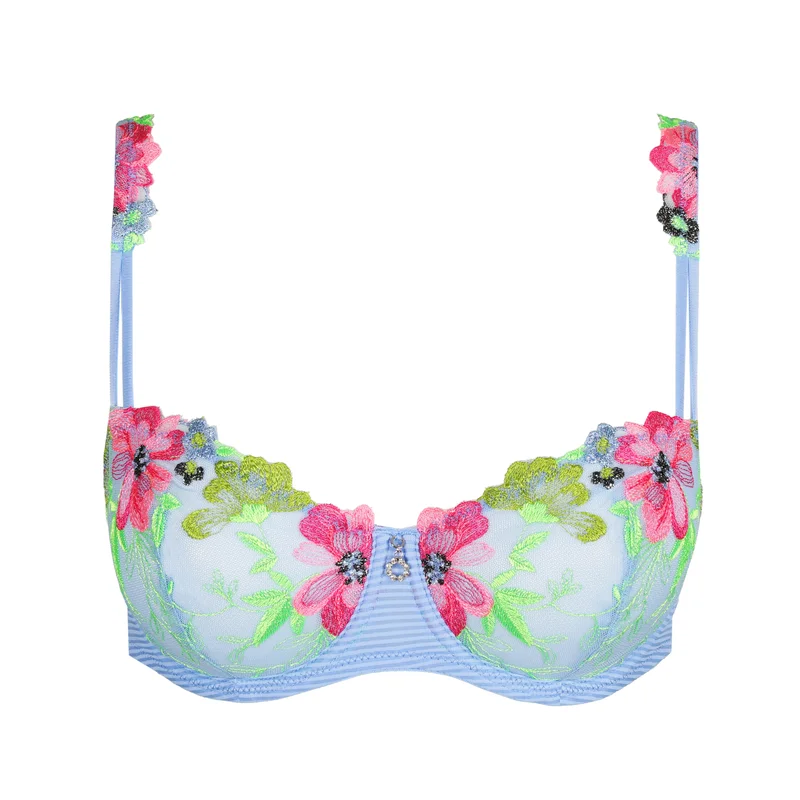 Marie Jo - Soutien-gorge Balconnet Odilly Couture Verticale Bleu Santorin – Image 8