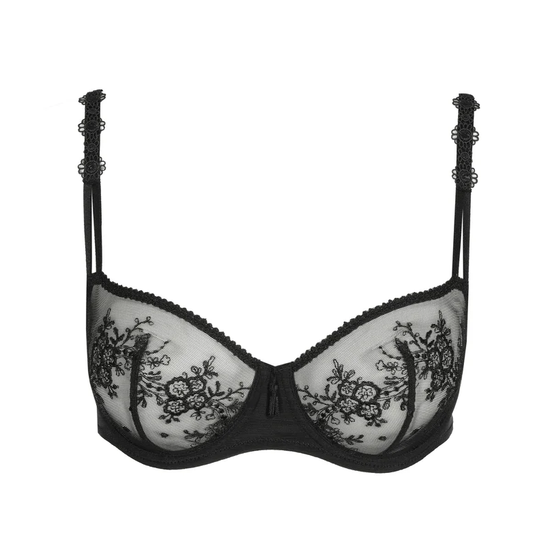 Marie Jo - Soutien-gorge balconnet Annaelle Couture verticale Noir – Image 8