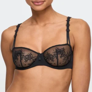 Marie Jo - Soutien-gorge balconnet Annaelle Couture verticale Noir