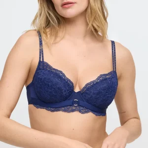 Marie Jo - Soutien-gorge push-up Musea coussinets amovibles bleu saphir
