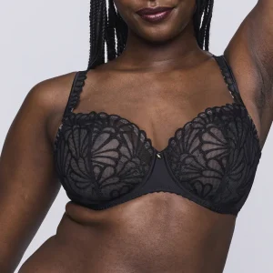 Primadonna - Soutien-gorge balconnet Gallipoli à coutures verticales Noir