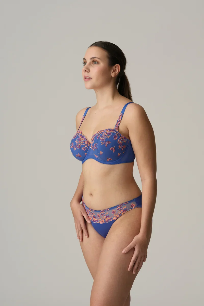 Primadonna - Soutien-gorge balconnet rembourré Lenca Blue Eyes – Image 4