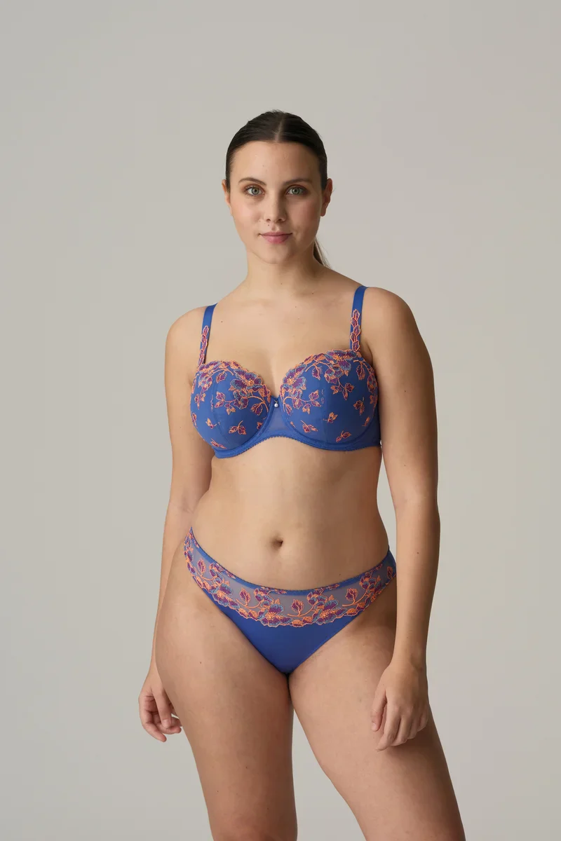 Primadonna - Soutien-gorge balconnet rembourré Lenca Blue Eyes – Image 3