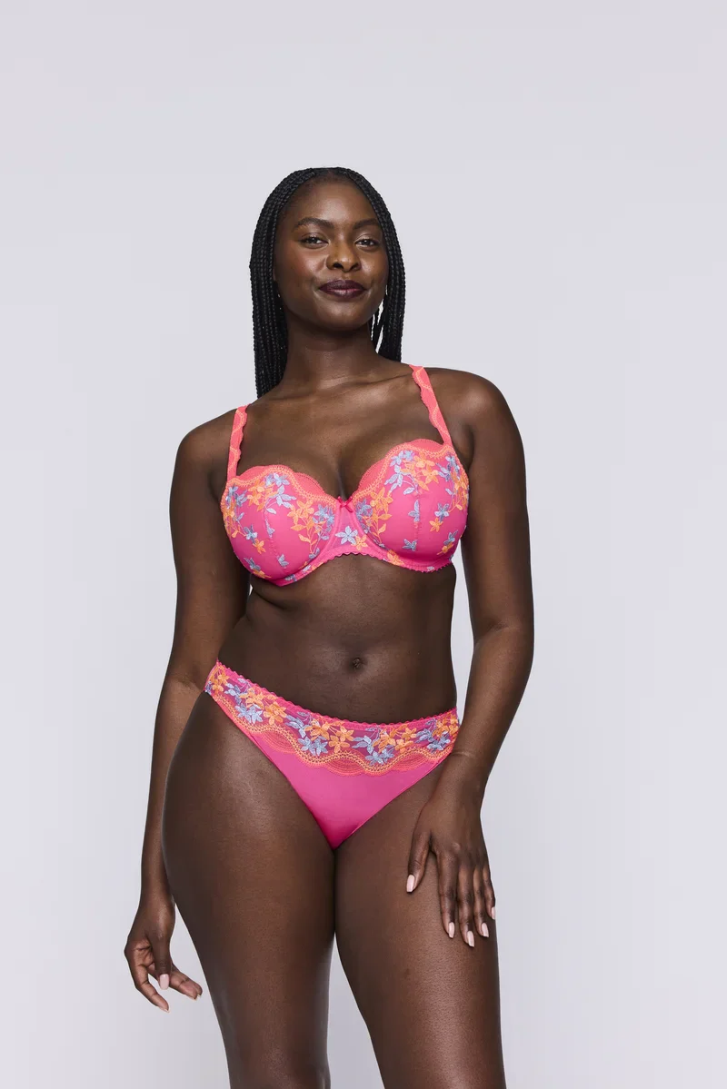 Primadonna - Soutien-gorge balconnet rembourré Cala Luna Blogger Rose – Image 3