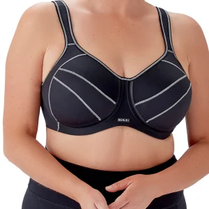 Berlei - Soutien-gorge de sport à maintien intégral Noir